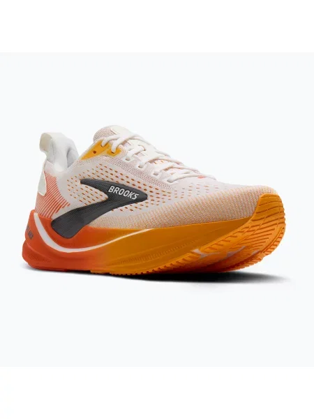 Încălțăminte de alergare pentru bărbați Brooks Ghost Max 4 white/orange/red alb