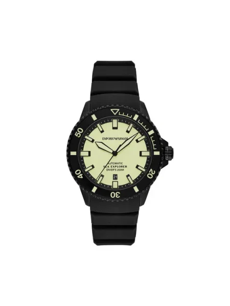 Часовници Emporio Armani черно