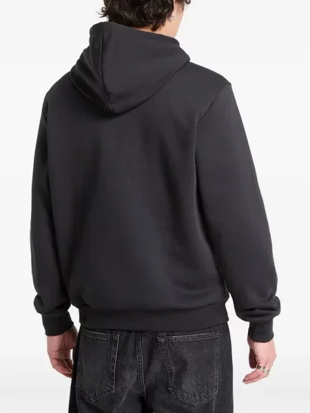 Pălărie Adidas cu dungi cu platformă din jerseu alb