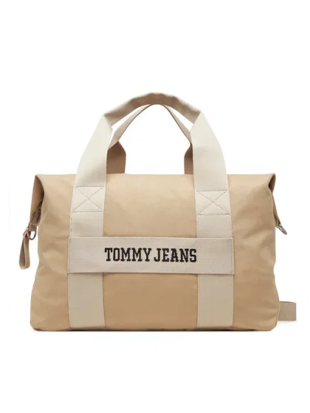 Чанта Tommy Jeans бежово