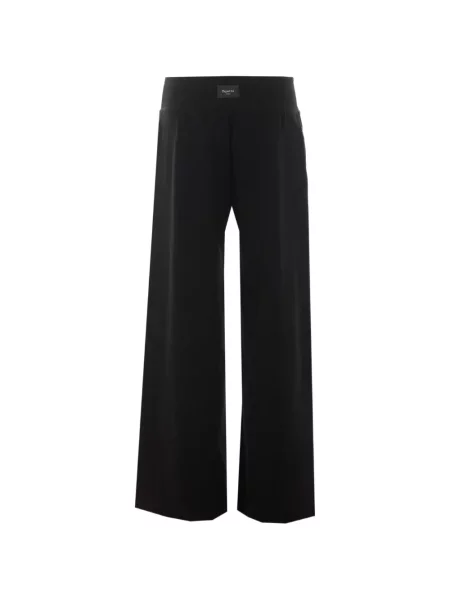 Pantaloni Repetto alergare cu autograf negru