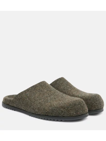 Papuci Rick Owens verde