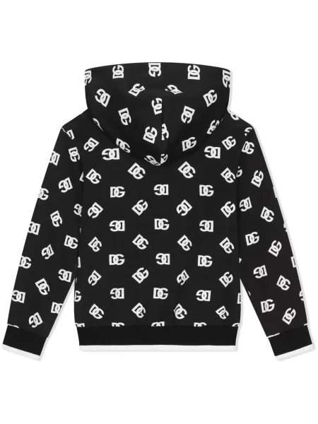 Bluza z kapturem dziecięca Dolce And Gabbana czarna