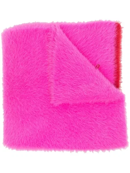 Fular Jacquemus cu broderie roz