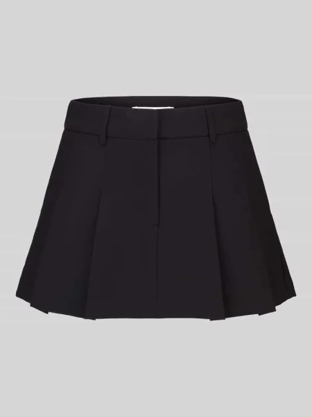 Rozkloszowana spódnica mini z dodatkiem model SYLLIE' Only czarna