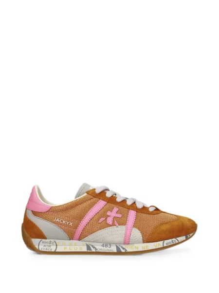 Sneakerși Premiata cu autograf maro