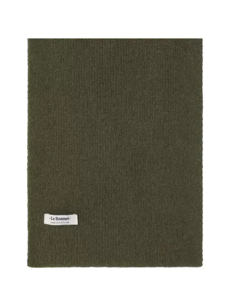 Fular Le Bonnet tricotate verde