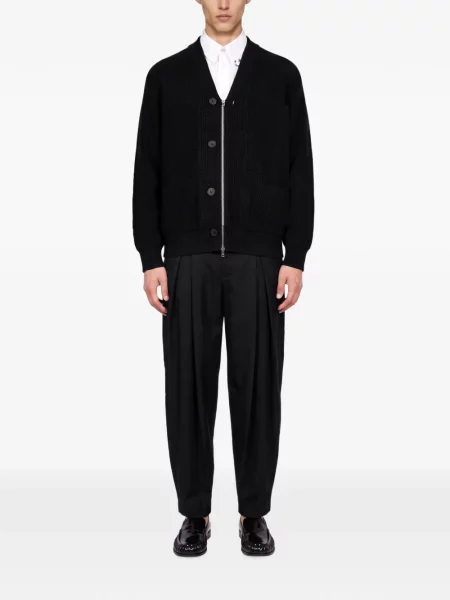 Плетена жилетка Comme Des Garçons Homme черно