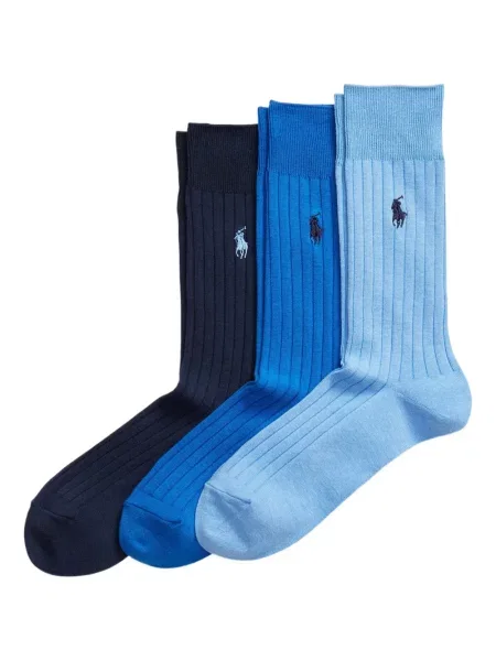 Tricou polo Polo Ralph Lauren cu dungi cu glugă de in albastru