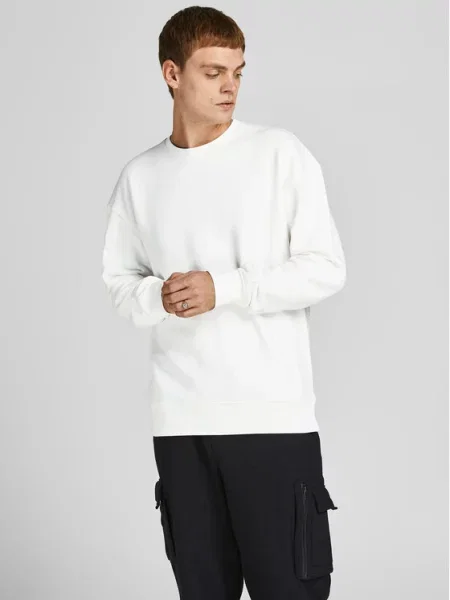 Jack&Jones Majica dugih rukava Star bijela