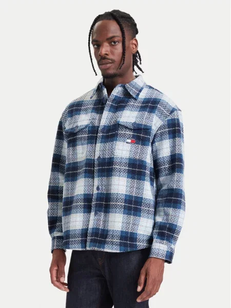 Tommy Jeans Ingkabát Sötétkék