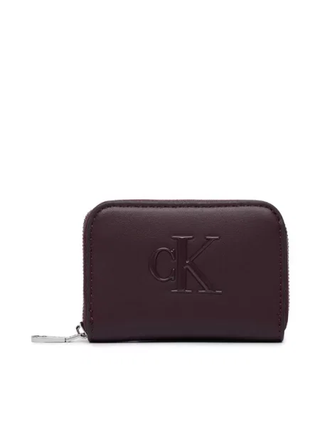Calvin Klein Portofel BOLD roșu vin violet