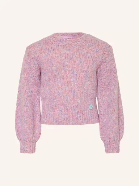 Scotch & Soda Svetr S Třpytivou Přízí světle fialová / starorůžová / tmavě modrá
