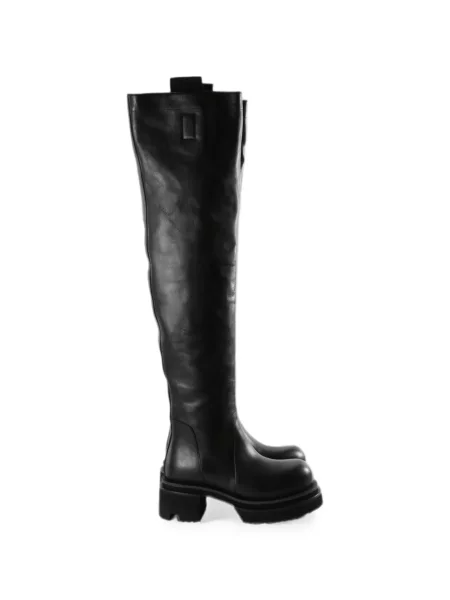 Cizme Rick Owens cu platformă negru