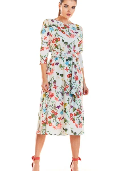 Sukienka maxi Infinite You szara