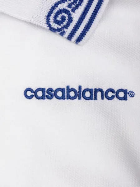 Koszulka polo dziecięca Casablanca biała