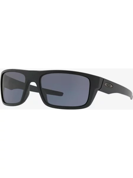 Okulary Oakley Drop Point z szarymi soczewkami czarne