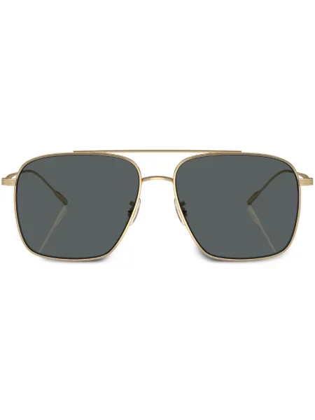 Ochelari de soare Oliver Peoples auriu