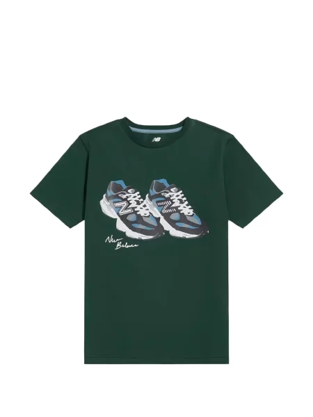 Koszulka dziecięca New Balance zielona