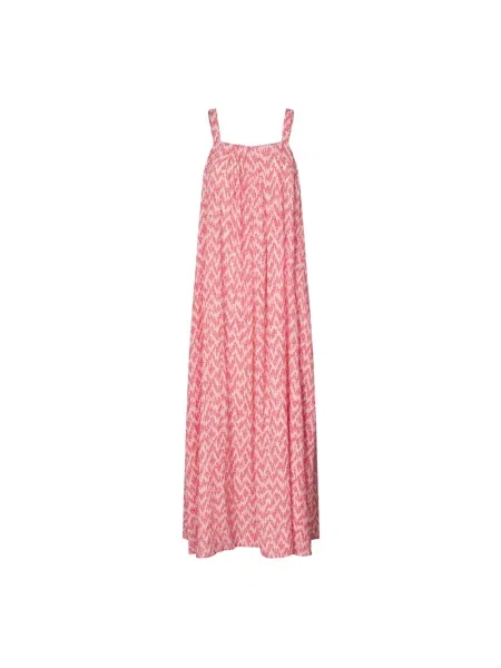 Sukienka maxi Lollys Laundry różowa