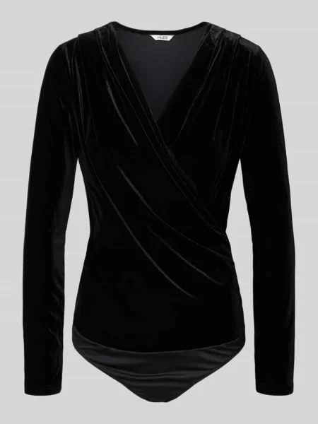 Body w kopertowym stylu model ‘Lione’ Mbym czarny