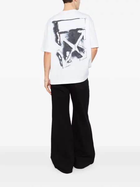 Póló Off-white autogrammal fehér