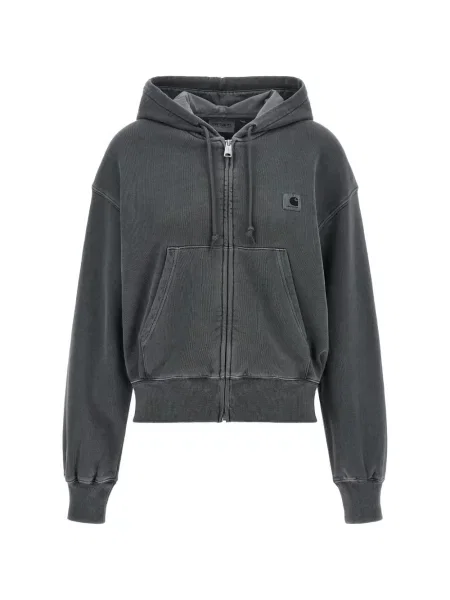 Geacă Carhartt Wip cu glugă gri
