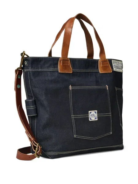 Torba Ralph Lauren Rrl niebieska
