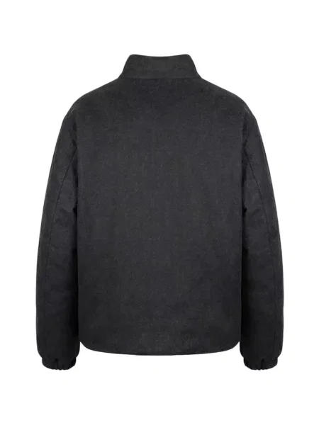Geacă Jil Sander de lână gri
