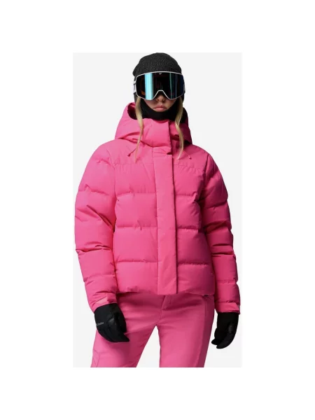 Kurtka z kapturem Columbia Roffe Ridge Down Heat Seal XL różowa