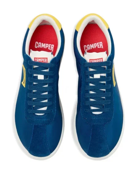 Sneakerși Camper cu autograf albastru