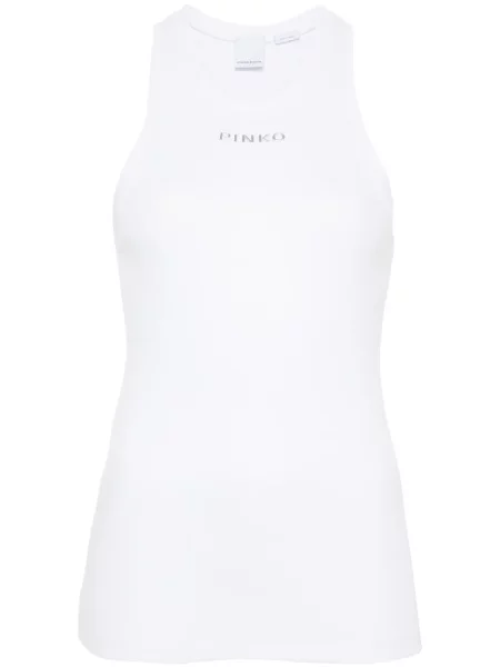 Top Pinko alb