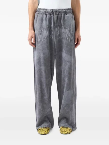 Pantaloni Gcds cu tepi alergare gri