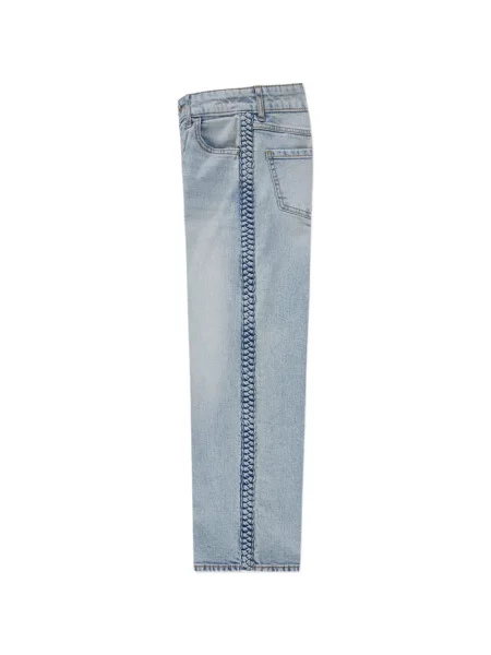 Dětské džíny Abercrombie Fitch modré