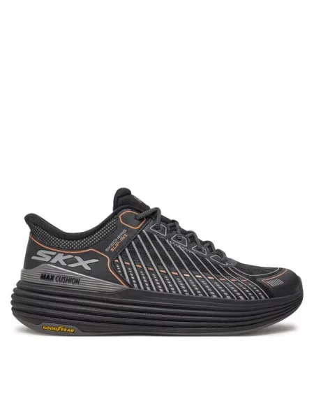 Skechers Tekaški čevlji Max Cushioning Suspension črna