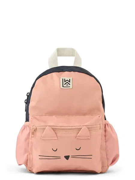 Liewood batoh dětský Andreas Cat Backpack růžový