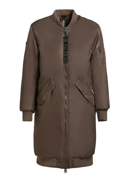 Khujo Palton de primăvară-toamnă Lulu închis maro