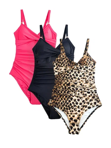 Next Enodelne kopalke bež / rjava / roza črna