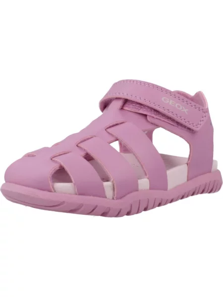 Sandały GEOX B SANDAL FUSBETTO GI Rose różowe