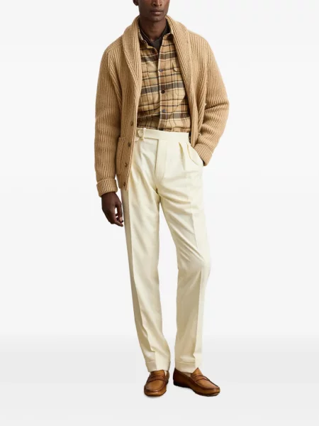 Gulerat cardigan Ralph Lauren Purple Label violet
