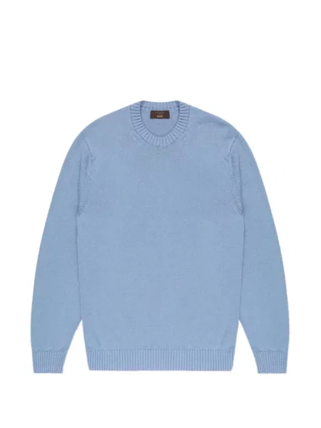 Pulover Slowear cu decolteu rotund albastru