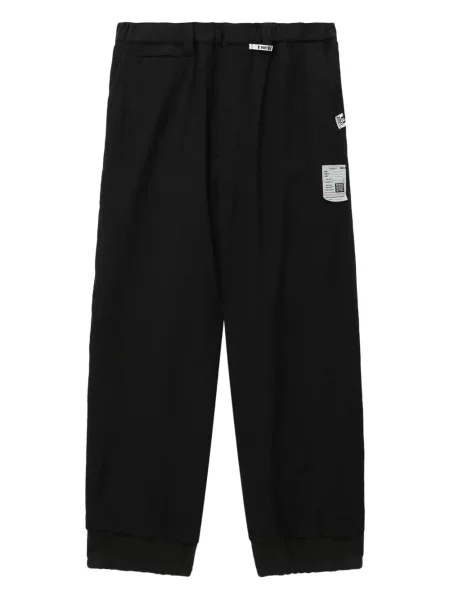 Pantaloni Maison Mihara Yasuhiro de lână negru