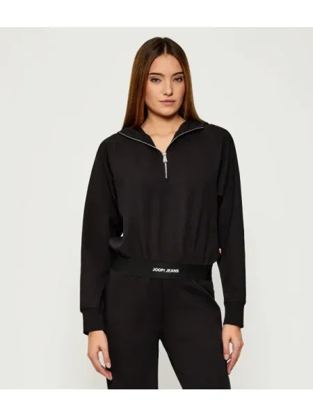 Joop! Jeans Hanorac Tulsi | Cropped Fit negru