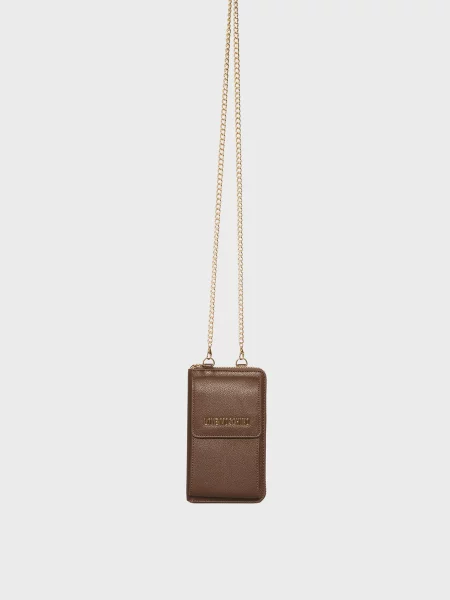 Кошелек Moschino коричневый