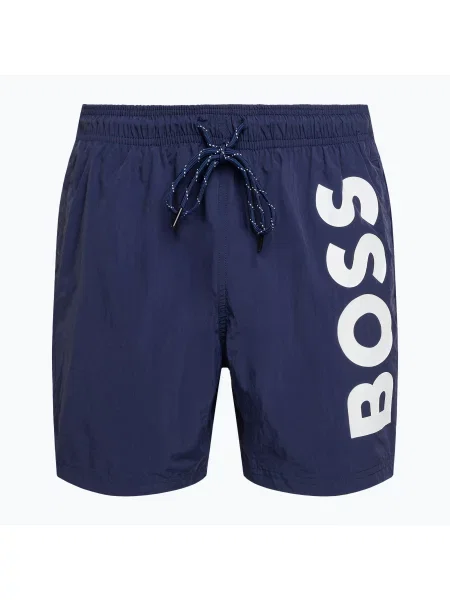 Hugo Boss Octopus plavecké šortky tmavě modré
