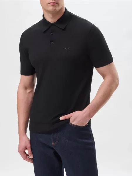 Поло Armani Exchange чорне
