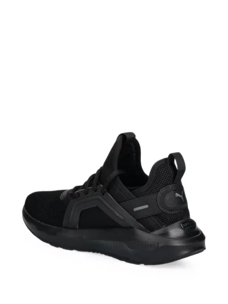 Sneakerși Puma plasă negru