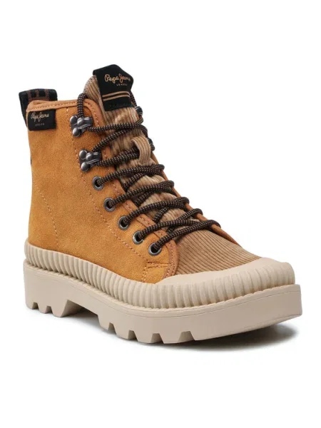 Pepe Jeans Botine Ascot Desert maro
