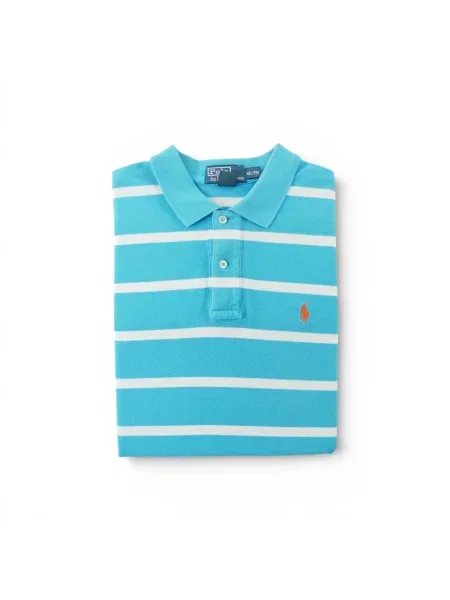 Polo z krótkim rękawem Polo Ralph Lauren niebieska