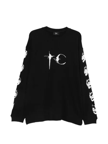 Hanorac Thug Club cu imagine negru